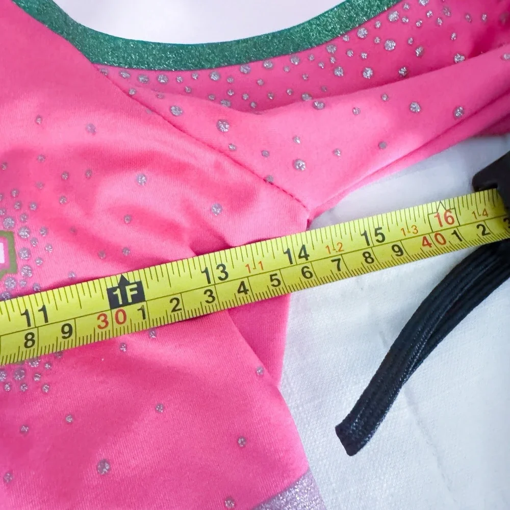 Disney Zombies 3 Addison Wells Classic Cheer Halloween‎ Costume Pink Girls LARGE